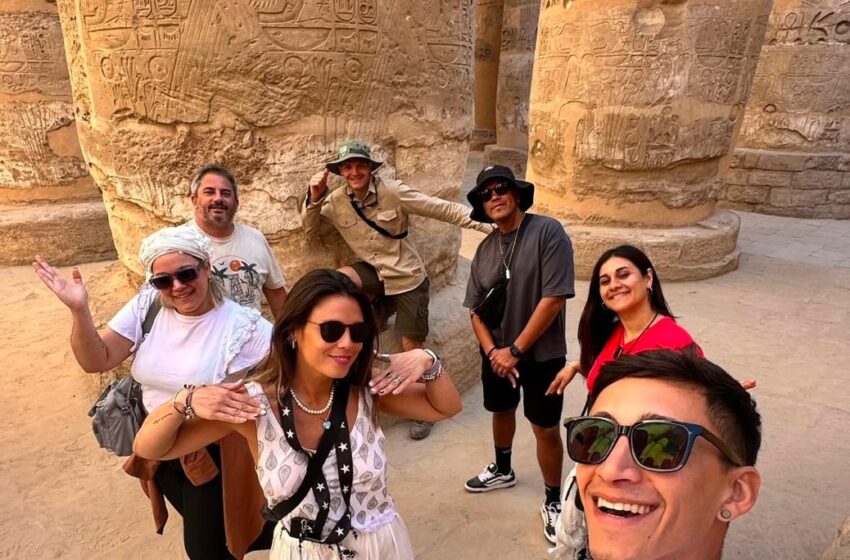  De Comodoro al corazón de Egipto: cómo una influencer hizo realidad su sueño faraónico