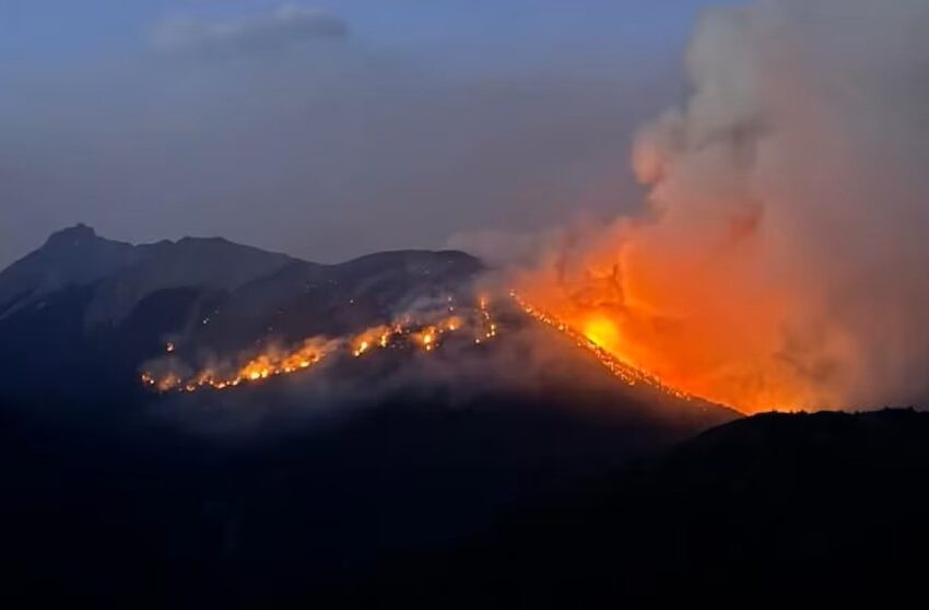  Incendio en El Bolsón: más de 1600 hectáreas afectadas y evacuaciones masivas