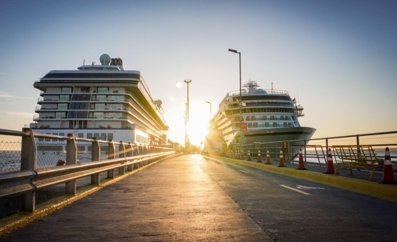  Dos cruceros arribaron a Puerto Madryn en el tramo final de una exitosa temporada