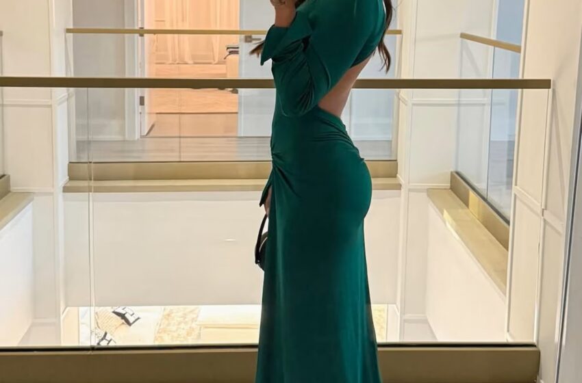 El look de Antonela Roccuzzo que elogió la esposa de David Beckham: “Besos”