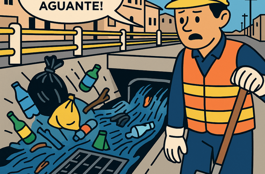  Pluviales obstruidos: “No alcanza con el trabajo municipal si los vecinos no colaboran”