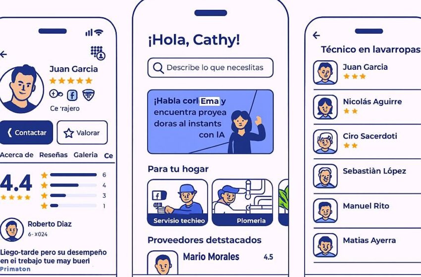  El Tinder de los oficios: así funciona la app que matchea problemas con soluciones reales