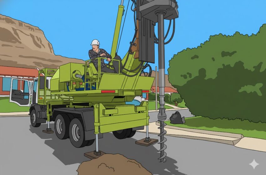  Se avanza con tareas de excavaciones y muestreos en Médanos