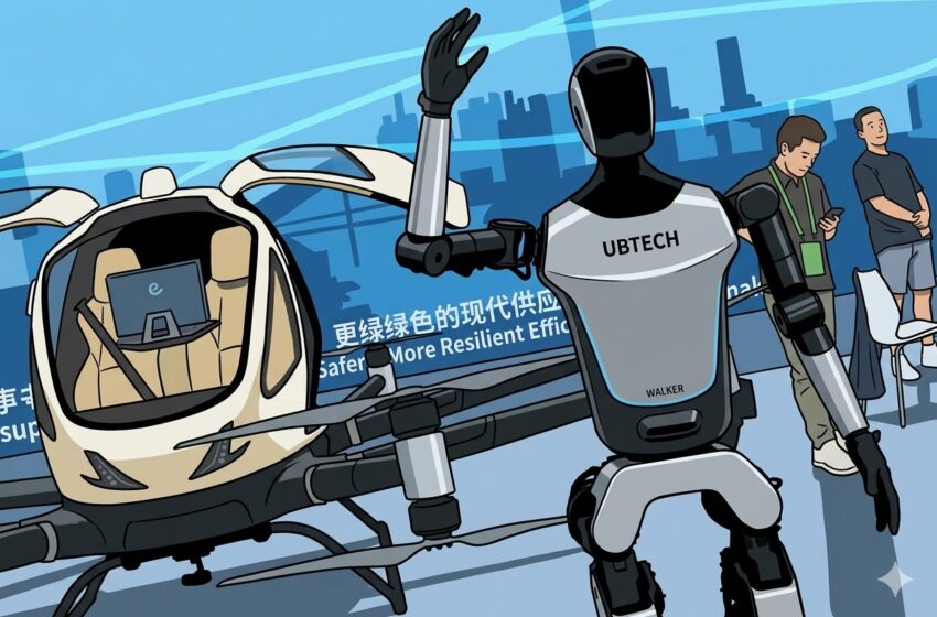  El robot humanoide que trabaja sin descanso 24 horas al día y cambia su propia batería