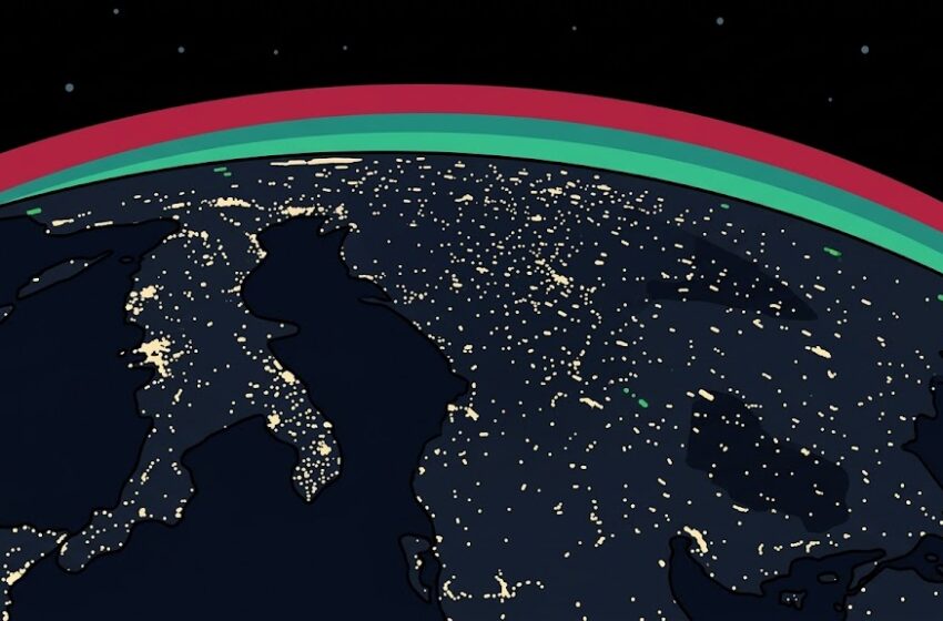 Una ciudad patagónica quedó registrada en la histórica foto de Artemis II desde el espacio