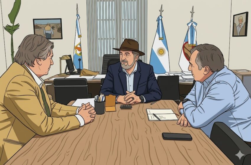  Othar recibió a representantes de la empresa CAPSA