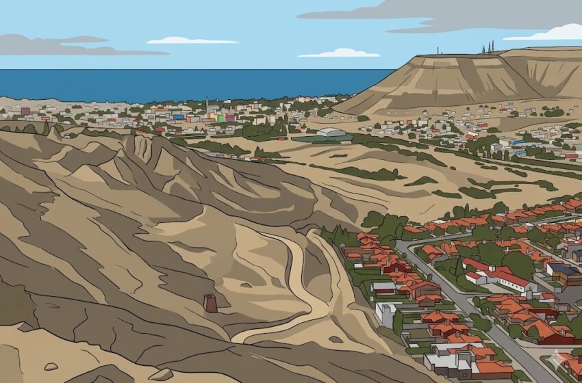  Expertos en estabilización supervisaron el frente de obra del cerro Hermitte previo al inicio de los trabajos en el sector