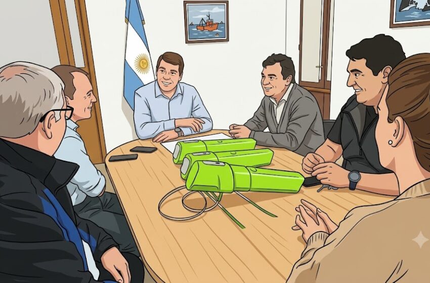  Rawson: Biss y Camuzzi oficializaron un convenio por 30 ecoceniceros y abrieron el debate sobre las prioridades