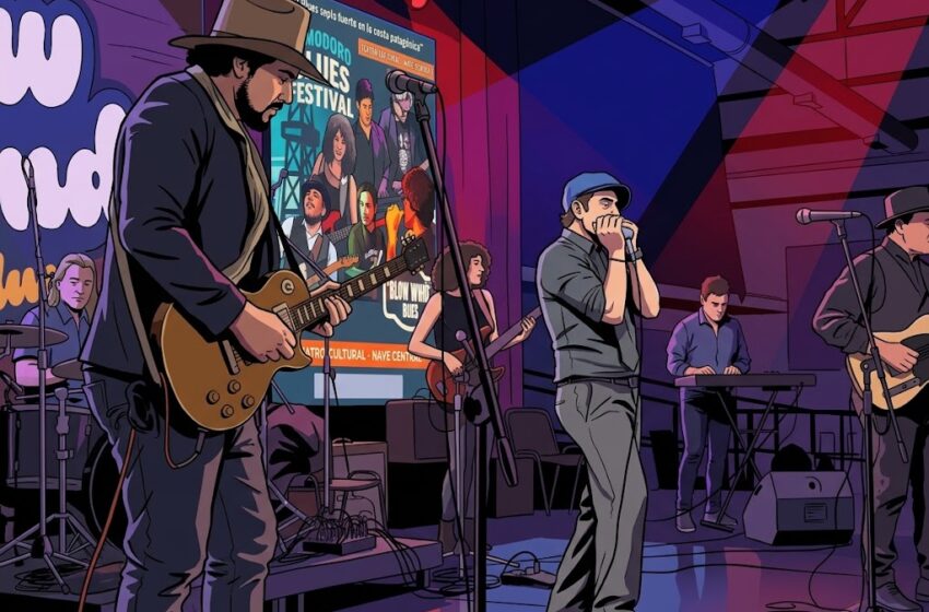  Comodoro se prepara para dos noches a puro blues, cultura y encuentro